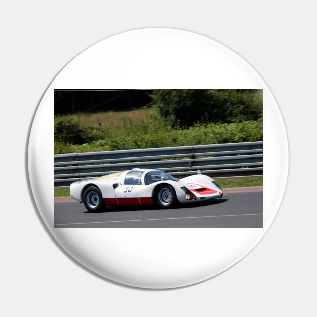 Porsche 906 Carrera 6 Le Mans Classic Pin by Andy Evans Photos