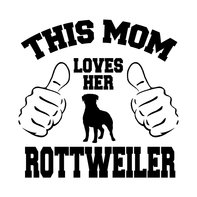 This Mom Love Her Rottweiler by zackmuse1