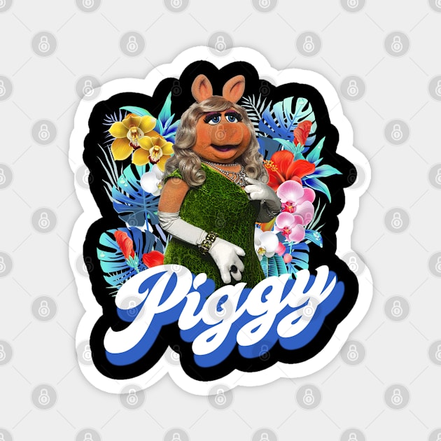 Miss Piggy Magnet by woodsman