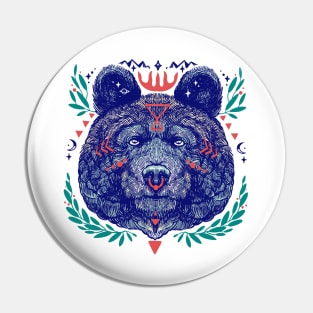 Bear animal spirit Pin