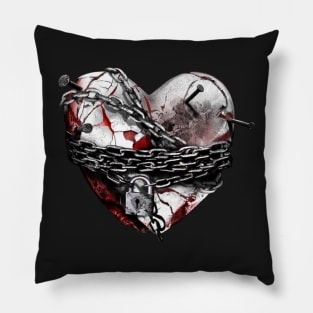 Vixx Chained up heart sticker Pillow