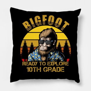 Ready To Explore 10th grade Back To School Pillow