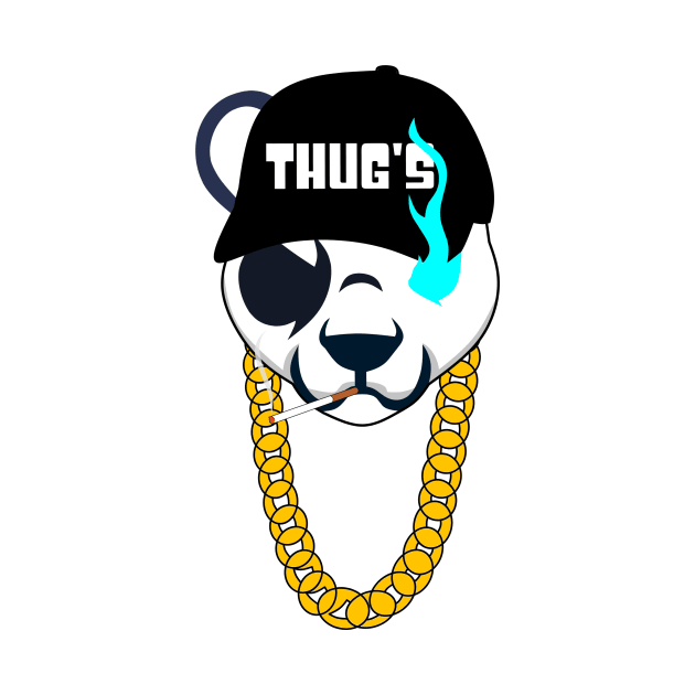 Thug Panda by Vectraphix