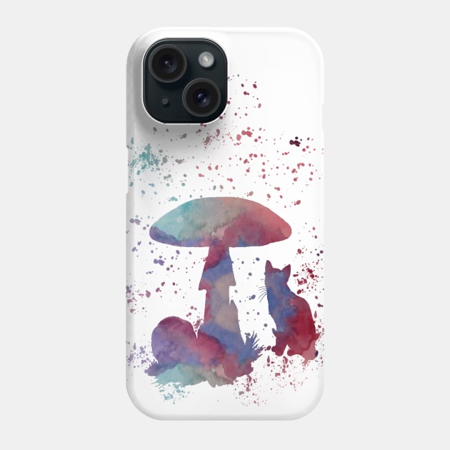 Raining Phone Case by BittenByErmines