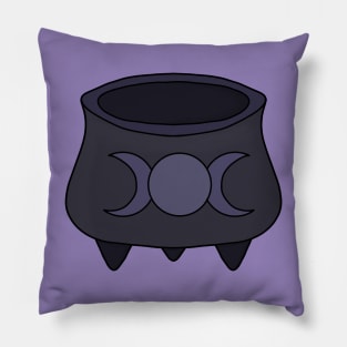 Triple Moon Godness Cauldron Pillow