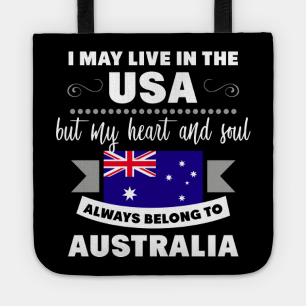 American Quotes Australia Flag Gift Australia Flag Tote Teepublic