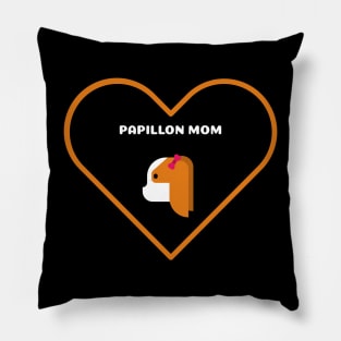 Papillon Mom Pillow