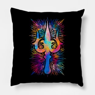 Trisula  -Trident of Shiva Pillow