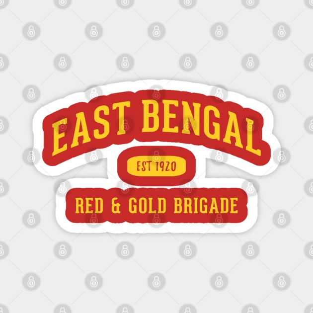 Quess East Bengal FC Magnet by CulturedVisuals