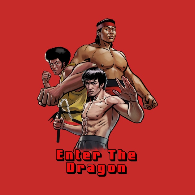 Enter The Dragon by ohshirtdotnet