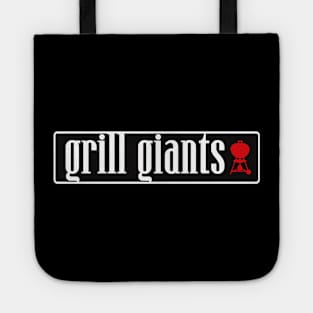 Grill Giants Weber logo look Tote