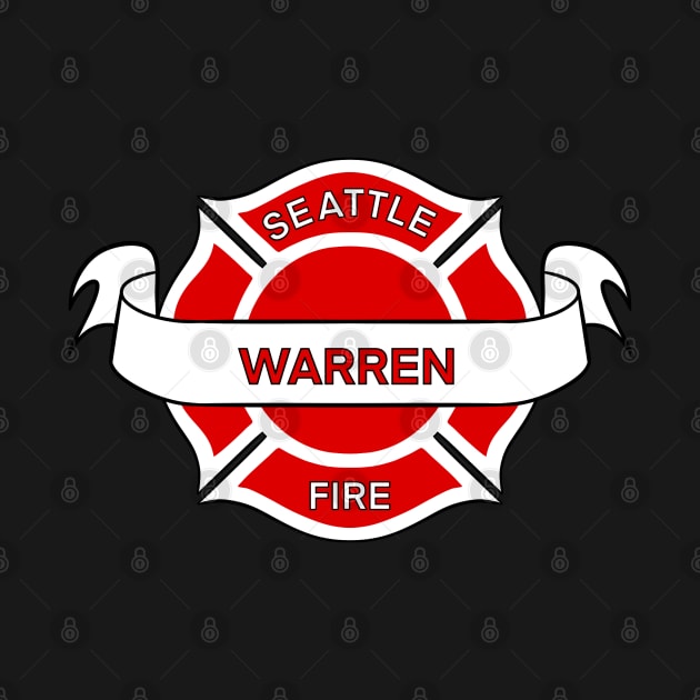 Seattle Fire Department Badge | Station 19 Warren by icantdrawfaces