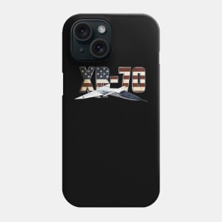 XB-70 Valkyrie American Bomber Aircraft Plane Airplane USA Flag Phone Case