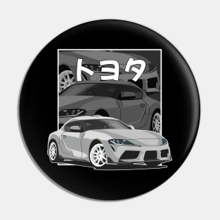 Toyota Supra MK5 (A90) 2019-2023 Japanese Comics Pin