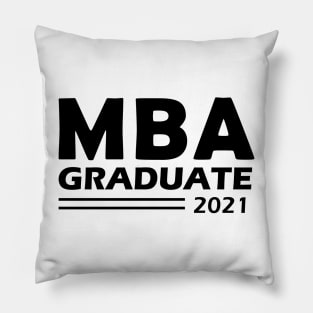 MBA Graduate 2021 Pillow