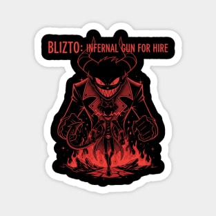 The Boss Blitzo Helluva Magnet
