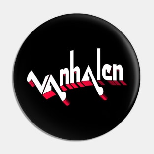 Van Halen - Old Logo - Superhero Pin