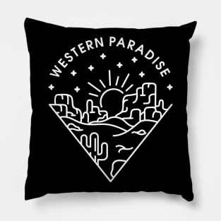 Western Paradise 2 Pillow