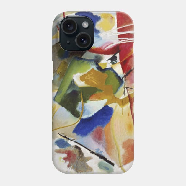 Happy Colorful Abstract Uplifting Aesthetic Joy Kandinsky Phone Case by Brasilia Catholic