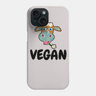 Vegan graphics top Phone Case