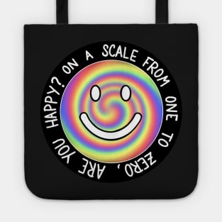 On a Scale from One to Zero, Are you Happy? Tote