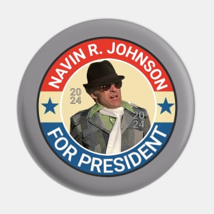 NAVIN FOR PRESIDENT Pin