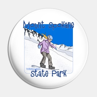 Mount Spokane State Park, Washington Pin