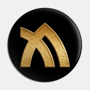 Kagawa Prefecture Symbol in Gold Faux Pin