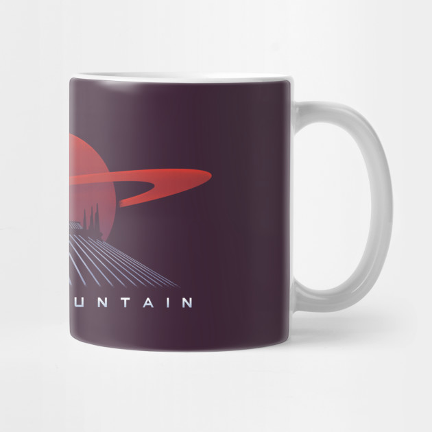 Space Mountain Disneyland Mug Teepublic