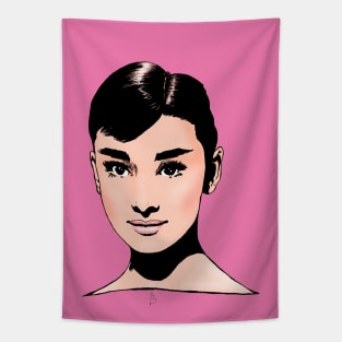 Audrey Hepburn Tapestry