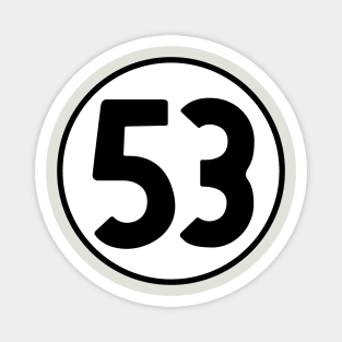 Mini Team 53 Shirt Magnet