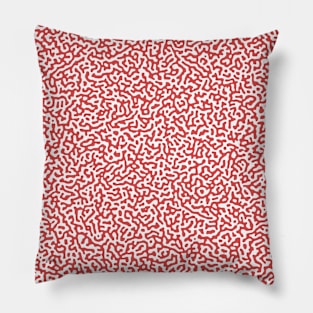 Turing pattern in coral Pillow