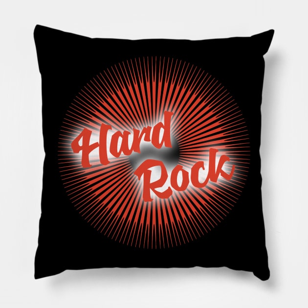 Hard Rock Pillow by bujangtuwo