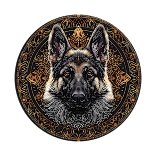 Mandala - German Shepherd 2 T-Shirt