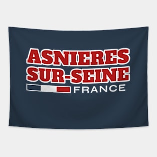 Asnieres-sur-Seine France Retro Tapestry