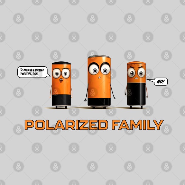 "Stay Positive" - Battery Family by MythicLegendsDigital