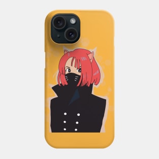 Pandemic Cat Girl Phone Case