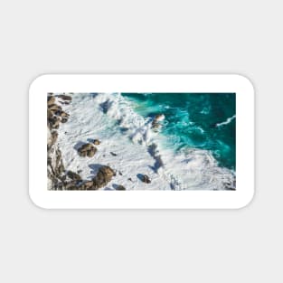 Cape of Good Hope Rocky Beach Photograph Magnet