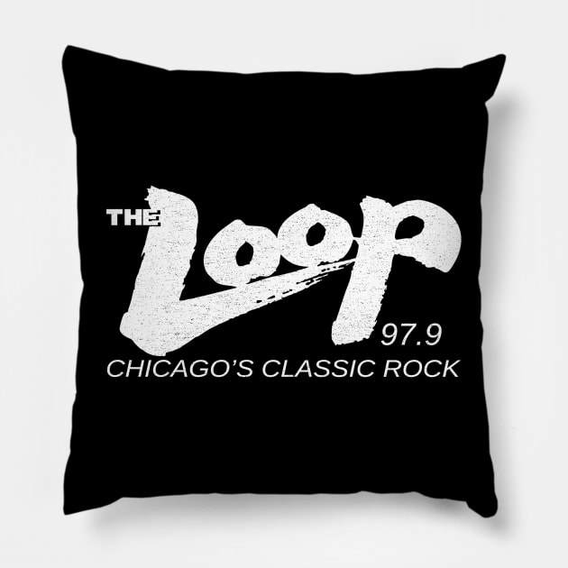 Vintage 1977 The Loop Radio Pillow by HARDER.CO