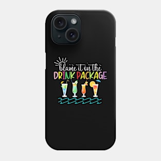 cruise summer 2024 blame it on the drink package Phone Case