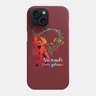 A Man With Saxophone-Sarah Vaughan Phone Case