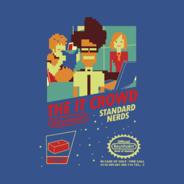 Standard Nerds NES game - The It Crowd - Tank Top | TeePublic