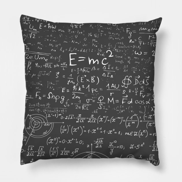 Mathematics Pillow by djmrice