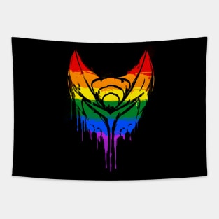 Ratchet Deadlocked Pride Stencil Tapestry