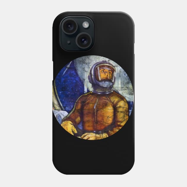 Yuri Gagarin Phone Case by Slightly Unhinged