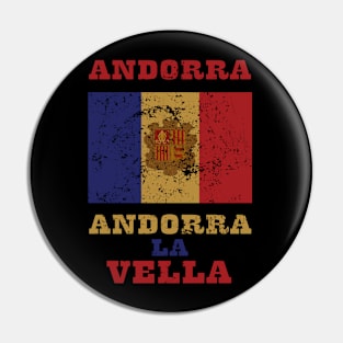 Flag of Andorra Pin