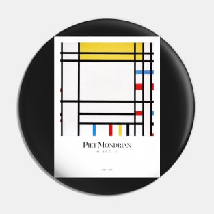 Place de la Concorde by Mondrian with text Pin