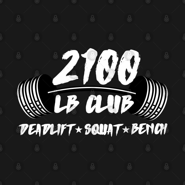 2100lb club deadlift squat bench by AniTeeCreation