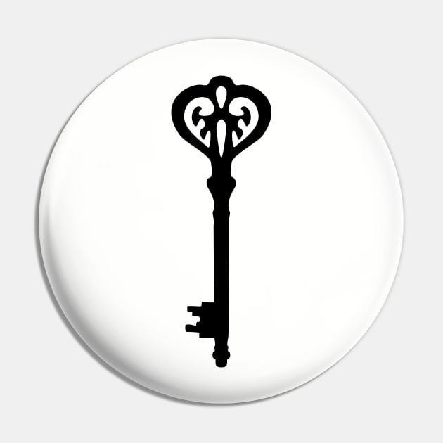 Victorian Key Pin by XOOXOO