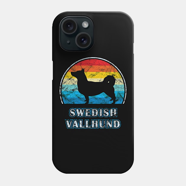 Swedish Vallhund Vintage Design Dog Phone Case by millersye